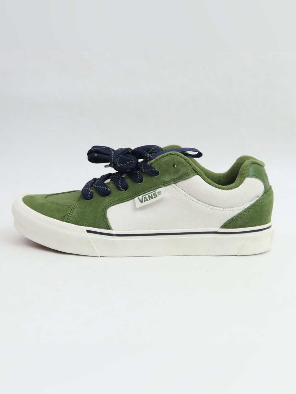 Vans Chukka Push Skate Shoes Men's 10.5 Green Fat Tongue Y2K 90s Retro Womens 12